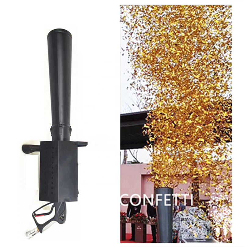 TOP HOT Selling   shot Electric confetti Machine 1 shot confetti Gun Concert DJ wedding Party Decoration Stage effect hot sales