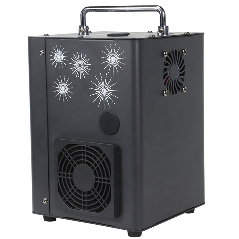 HOT 2024 cold spark machine 600w wedding dj party stage cold sparkler machine remote dmx control cold fountain spark machine