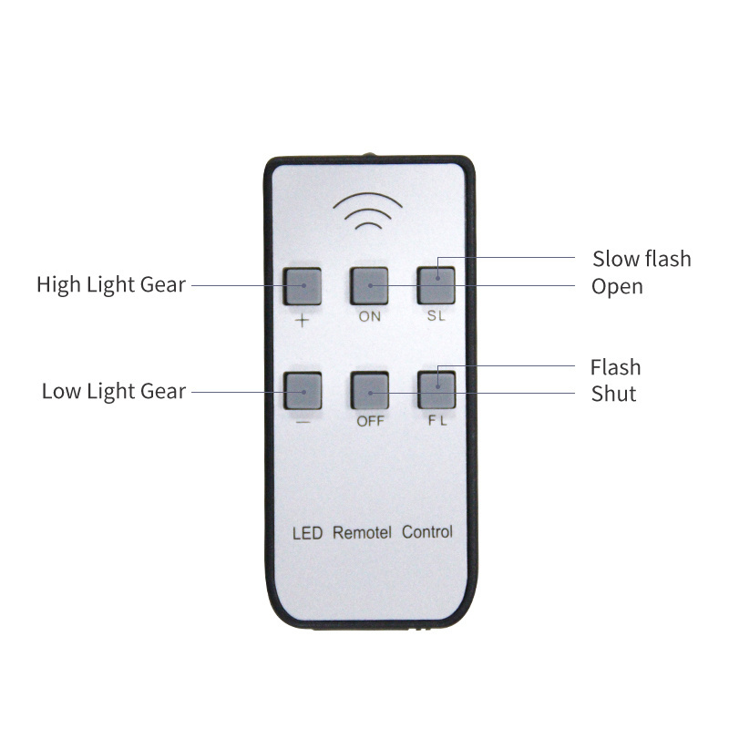 2022 New flameless Remote Control Rechargeable Led Candle Light