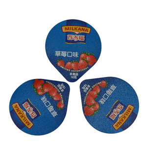 Wholesale Professional Die Cut Cup Aluminium Yogurt Foil Lid