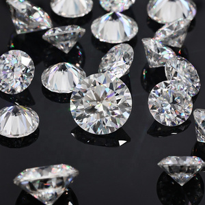 Goldstones 3-18MM GRA Certificated Factory Moissanite VVS D EF 1ct 2ct 3ct White Loose Moissanite Round Moissanite