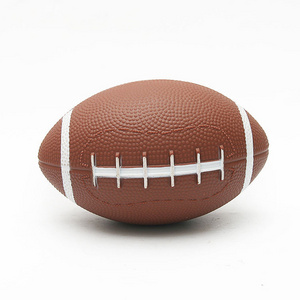 Custom Printed Logo PVC Material inflatable American Football for kids