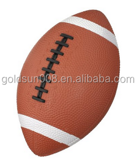 Custom Printed Logo PVC Material inflatable American Football for kids