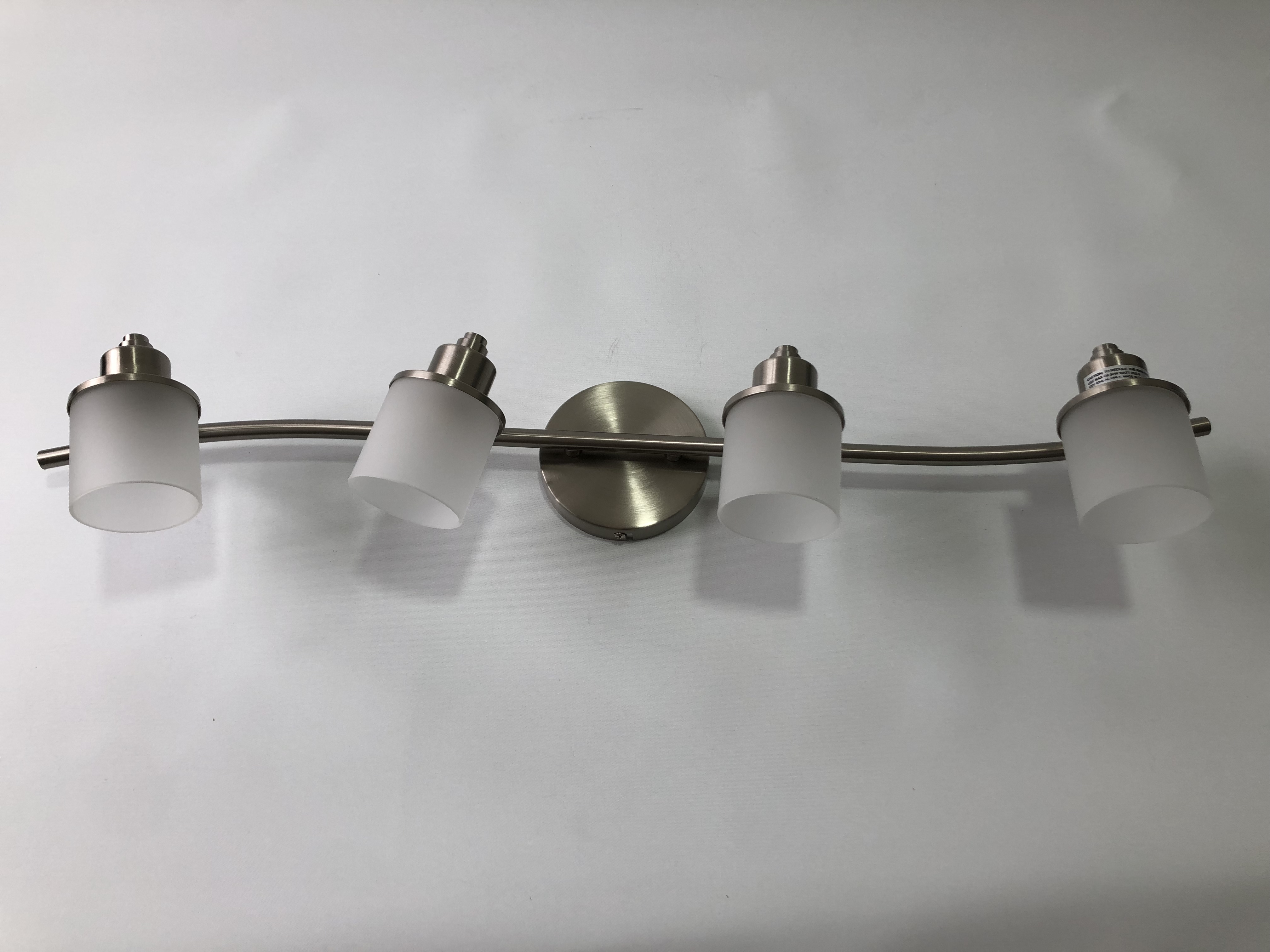 4 lights adjustable ceiling lamp spot lights brushed nickel G9 indoor glass ceiling fixtures