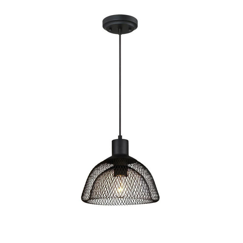 CHEAPEST VINTAGE DESIGN HANGING LAMP INDUSTRIAL METAL RETRO INDOOR LIGHTS CAGE BLACK LOFT CHEAP PRICE PENDANT LIGHTS FIXTURES