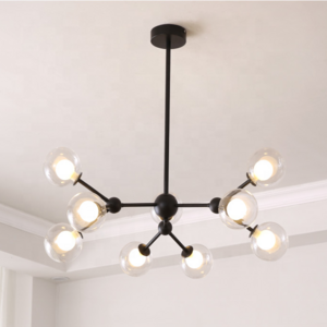 Nordic creative lamp simple modern atmosphere industrial chandelier living room bedroom dining room light luxury chandelier