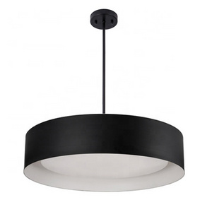 20in Black LED E26 pendant lamp acrylic diffuser indoor hanging lamp modern metal pendant fixtures