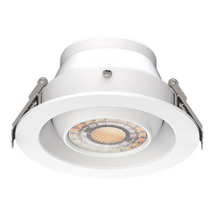 3 4 6Inch 360 degrees Slim Gimbal Light LED Recessed Ceiling Light with Junction Box Airtight Gimbal Eyeball Slim Downlight