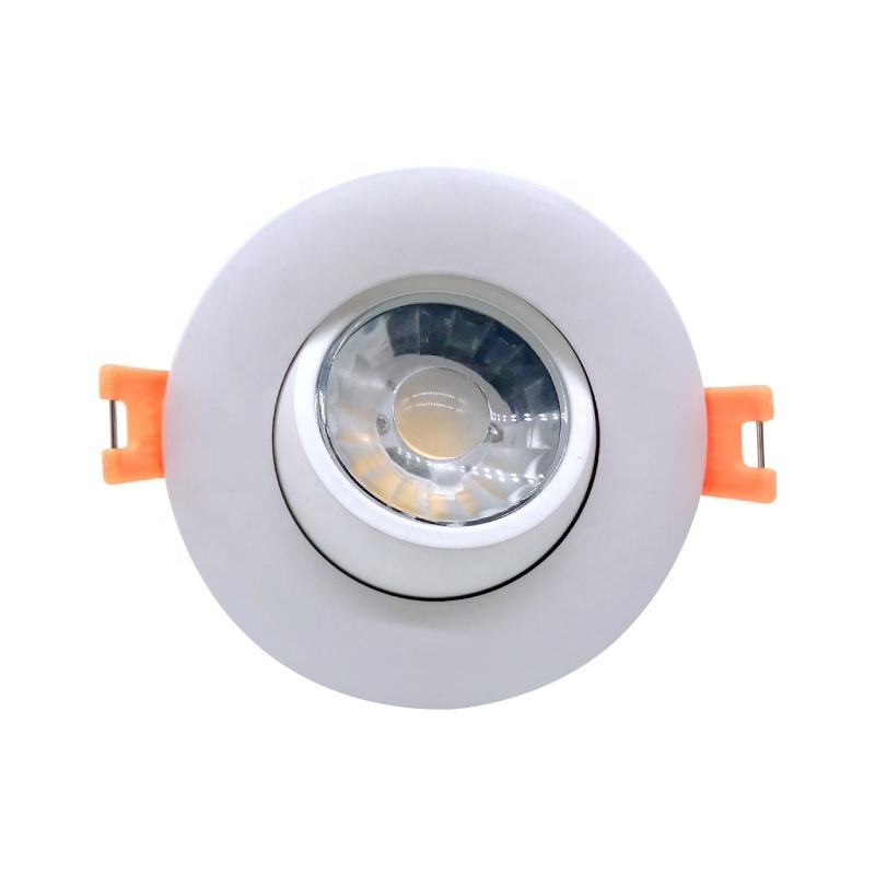 3 Inch Eyeball Ceilling Potlight Canless Recessed 360 Gimbal Downlight Rotatable-Spotlight