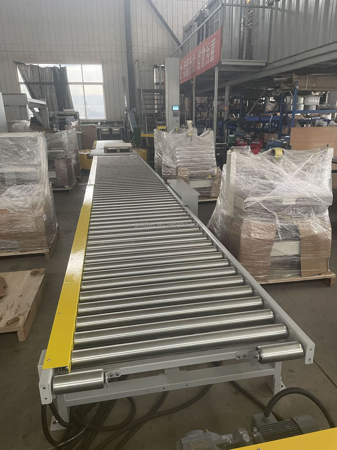 Factory Transfer roller Conveyor Pallet Conveyor