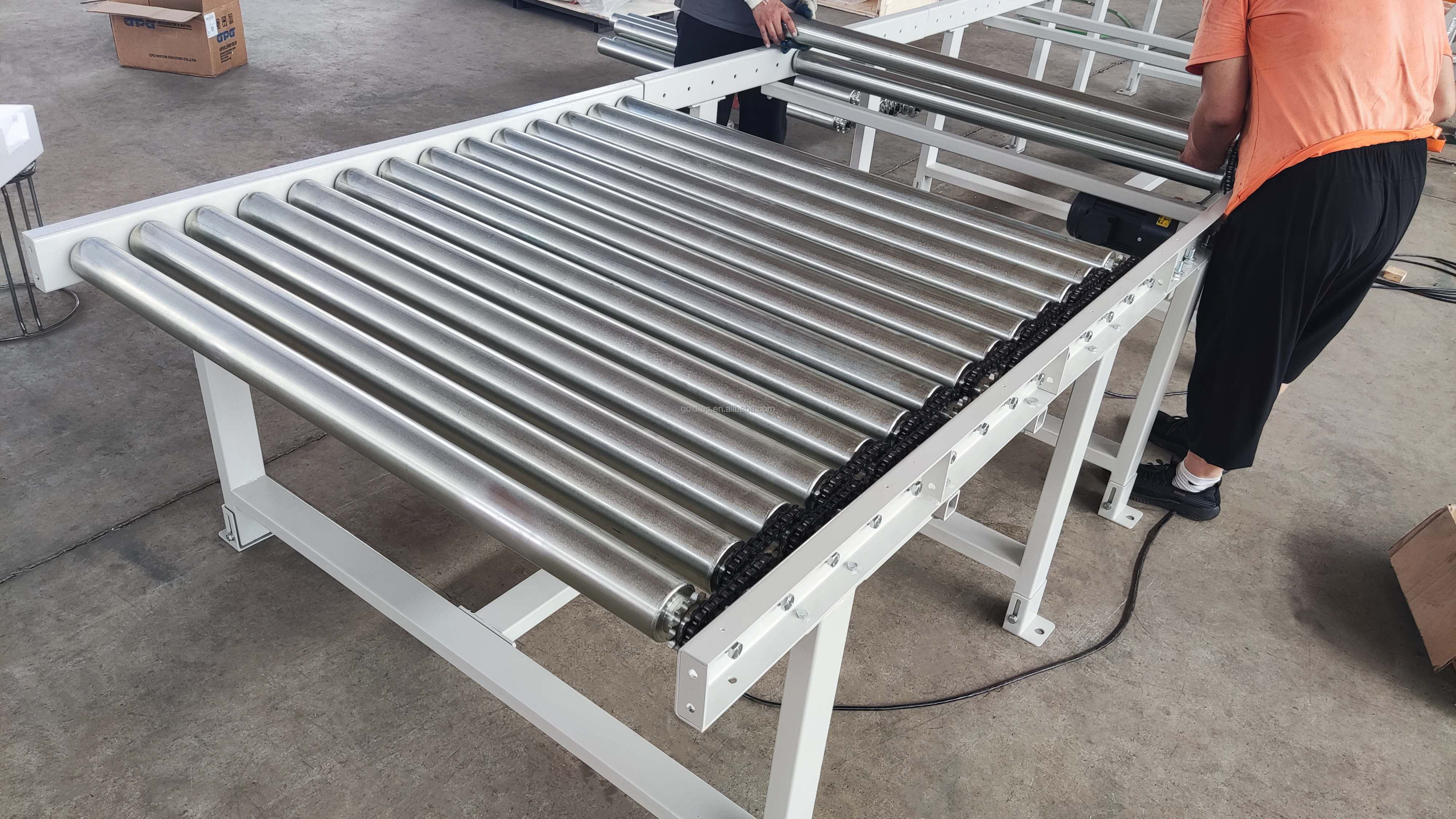 Factory Transfer roller Conveyor Pallet Conveyor