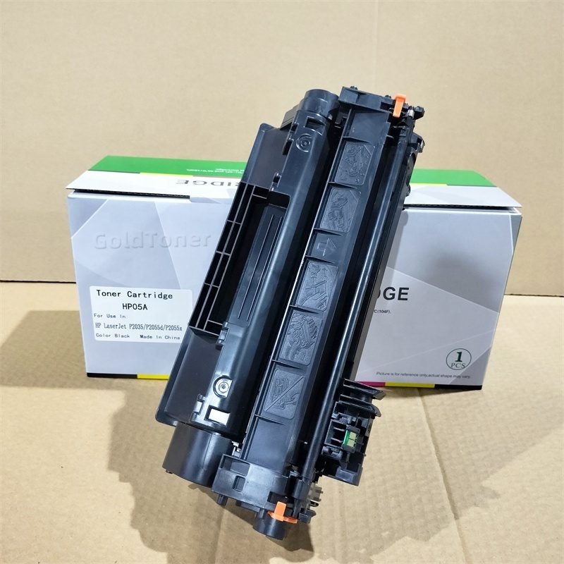 Gold Toner CE505A 05A Universal Toner Cartridge for HP LaserJet P2035 P2055 P2035n P2055d P2055dn P2055x Laser Printer