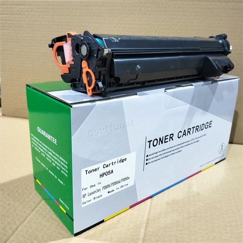 Gold Toner CE505A 05A Universal Toner Cartridge for HP LaserJet P2035 P2055 P2035n P2055d P2055dn P2055x Laser Printer