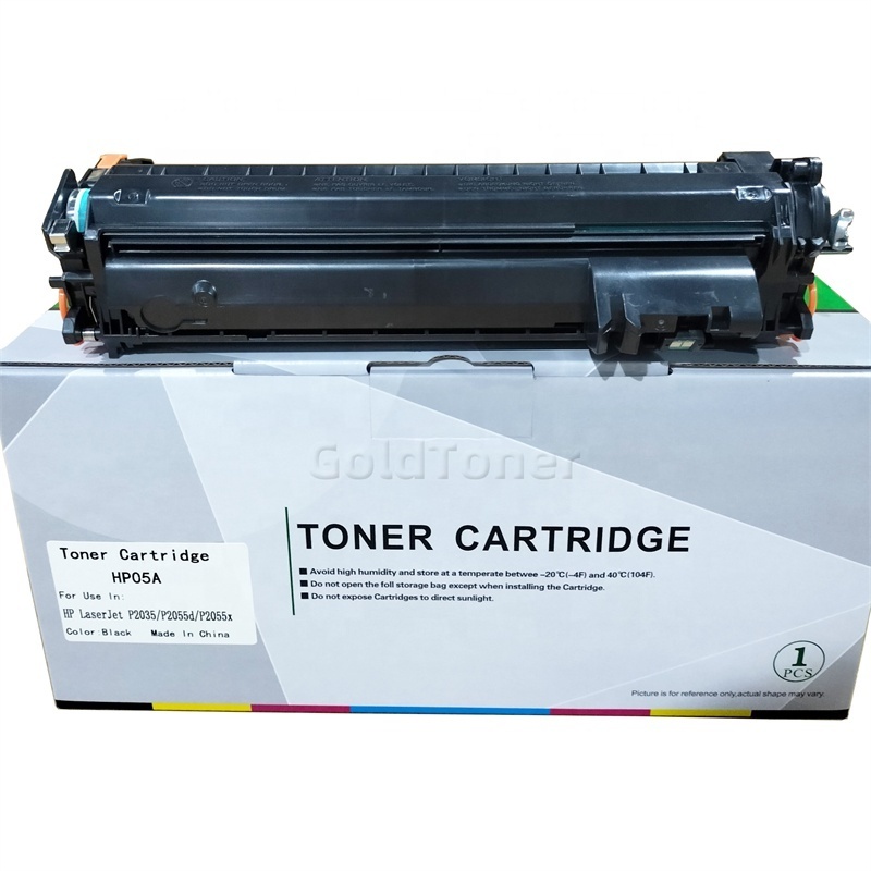 Gold Toner CE505A 05A Universal Toner Cartridge for HP LaserJet P2035 P2055 P2035n P2055d P2055dn P2055x Laser Printer