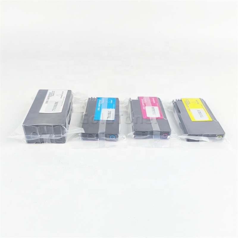 Hot Selling CZ130A CZ131A CZ132A CZ133A Color InkJet Ink Cartridge 711 711XL For HP DesignJet T120 T520 Printer