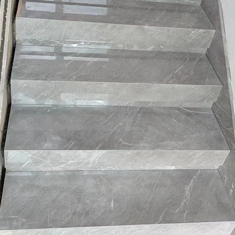 GoldtopQuartz Brand Cyprus Grey Marble Wall Panel Marble Floor Tile Polished White Marble With Grey Veins