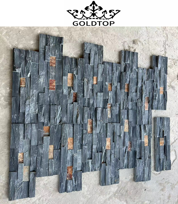 GOLDTOP OEM/ODM Polyurethane faux panels Artificial concrete resin cast stone faux reef rock similar ledgestone culture stone