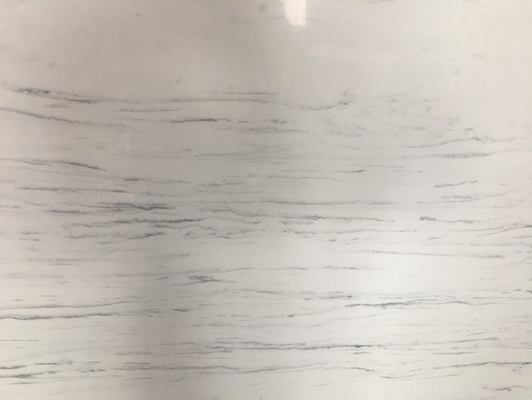 Cut-to-size Kitchen Artificial Quartz Marble Granite Stone Carrara White Calacatta Vanity Quartz Countertop With Grey Veins