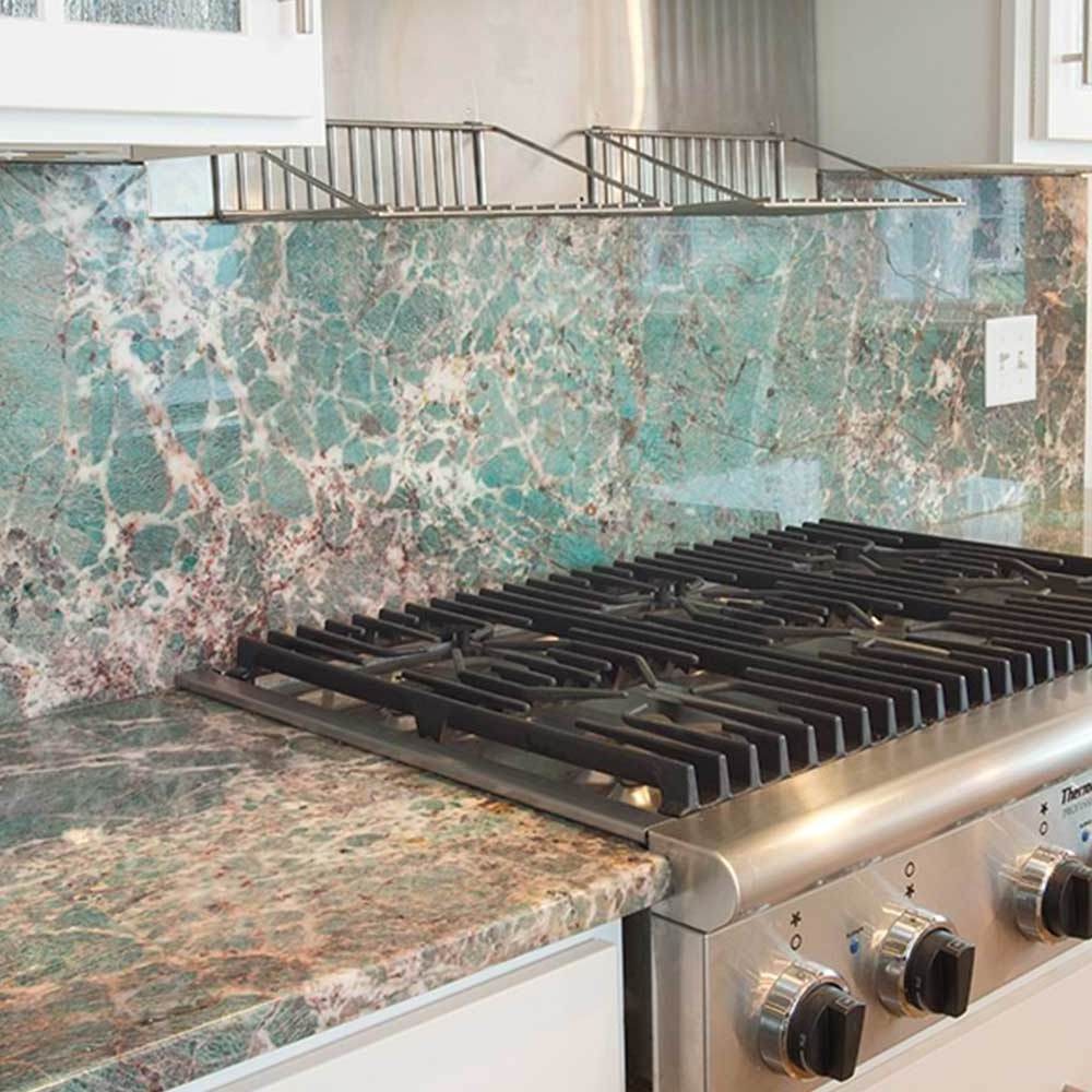 GOLDTOP OEM/ODM Quartzito Amazon Green Quartzite Slabs Stone Kitchen Countertops Amazonite Green Quartzite For Table Tops