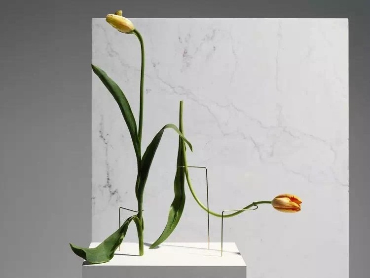 GOLDTOP OEM/ODM marmol Decoration Home Hotel Natural stone Modern Carrara White marble Tabletop Vases