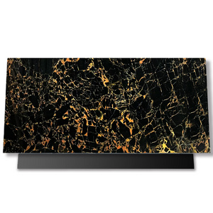 goldtop OEM/ODM Popular Pattern High Quality Polished Made in Athens Black Gold Black Marble for Interior Decoration