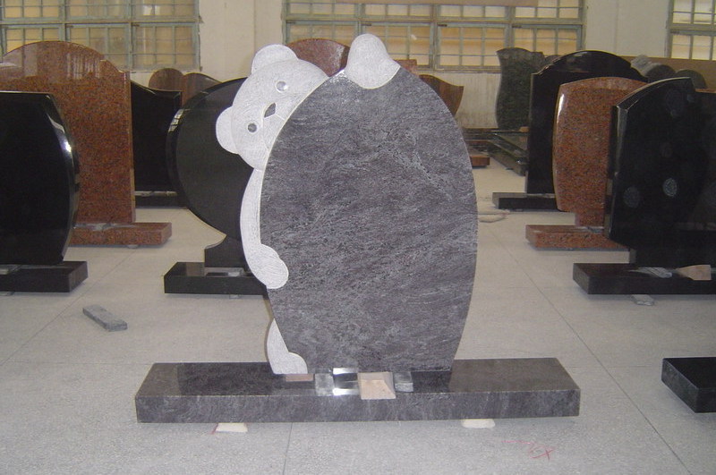 GOLDTOP OEM/ODM China cheap granite headstone hot sell Cheap black granite tombstone imperial red granite gravestone