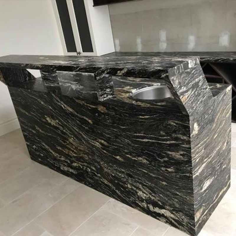 GOLDTOP OEM/ODM granito Beautiful Wholesale vyara gold granite stone In Many Colors And Varieties Granite Kitchen Countertops