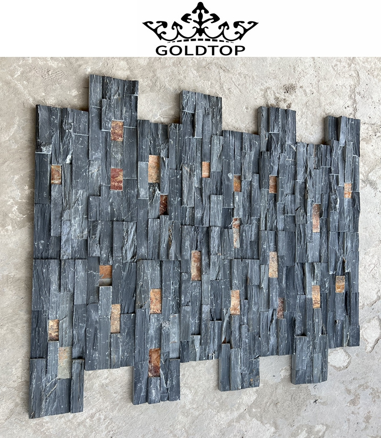 GOLDTOP OEM/ODM Polyurethane faux panels Artificial concrete resin cast stone faux reef rock similar ledgestone culture stone