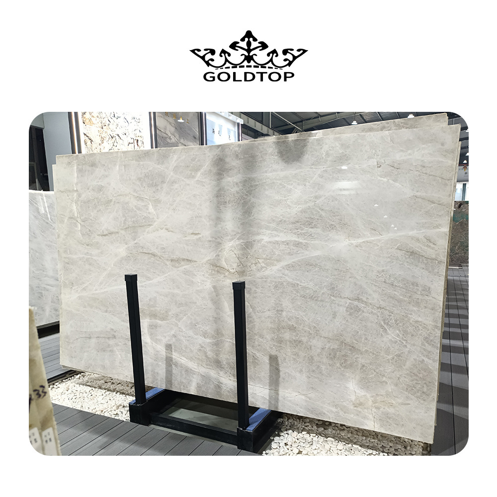 GOLDTOP OEM/ODM  Quartzito High Quality Natural Wall Floor Leather Taj Mahal Quartzite Slab For Kitchen Countertop