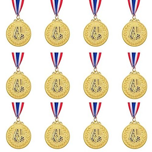 Gold Medals - Winner Medals Sports, Competition, Party, Spelling Bee, Style Gold Games Medals