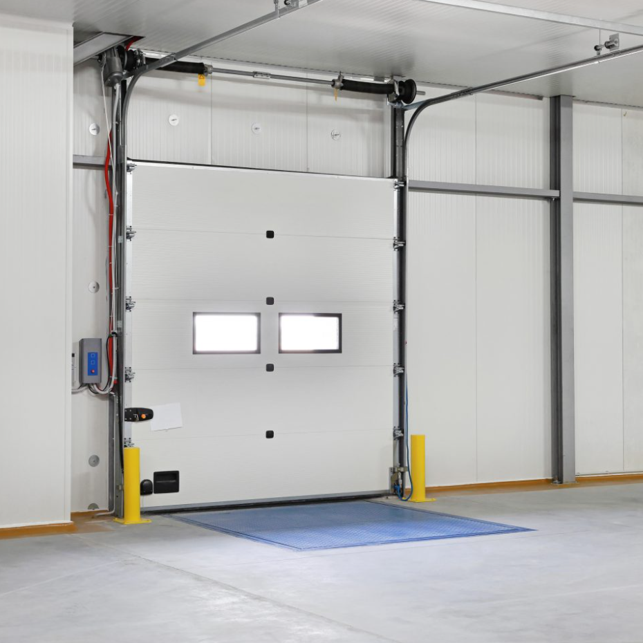 Automatic Vertical lifting Sliding Overhead Sectional Industrial Garage Warehouse Gate Door with Insulated Panel