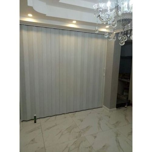 Good Quality Light Weight Corrosion Resistance Shower Room Folding Door PVC Waterproof Foldable Modern Plastic Bathroom Door