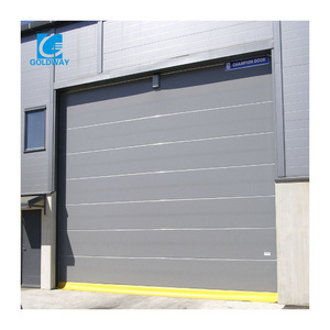 2024 Sectional Stacking Door Vertical Lift Sectional Door Logistics And Warehouse Doors