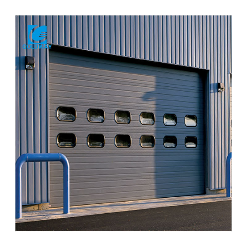 2024 Sectional Stacking Door Vertical Lift Sectional Door Logistics And Warehouse Doors