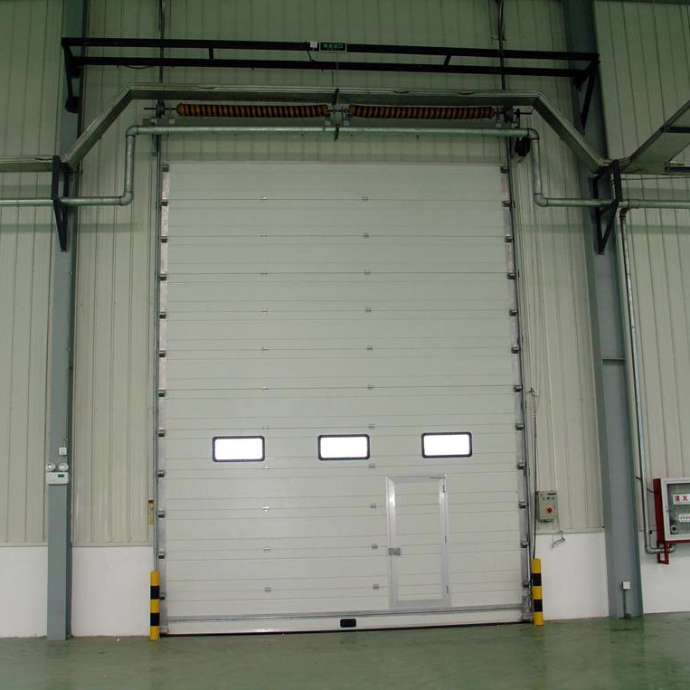 Automatic Vertical lifting Sliding Overhead Sectional Industrial Garage Warehouse Gate Door with Insulated Panel