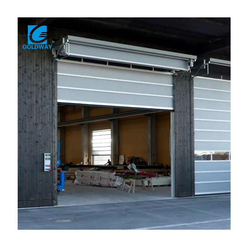 2024 Sectional Stacking Door Vertical Lift Sectional Door Logistics And Warehouse Doors