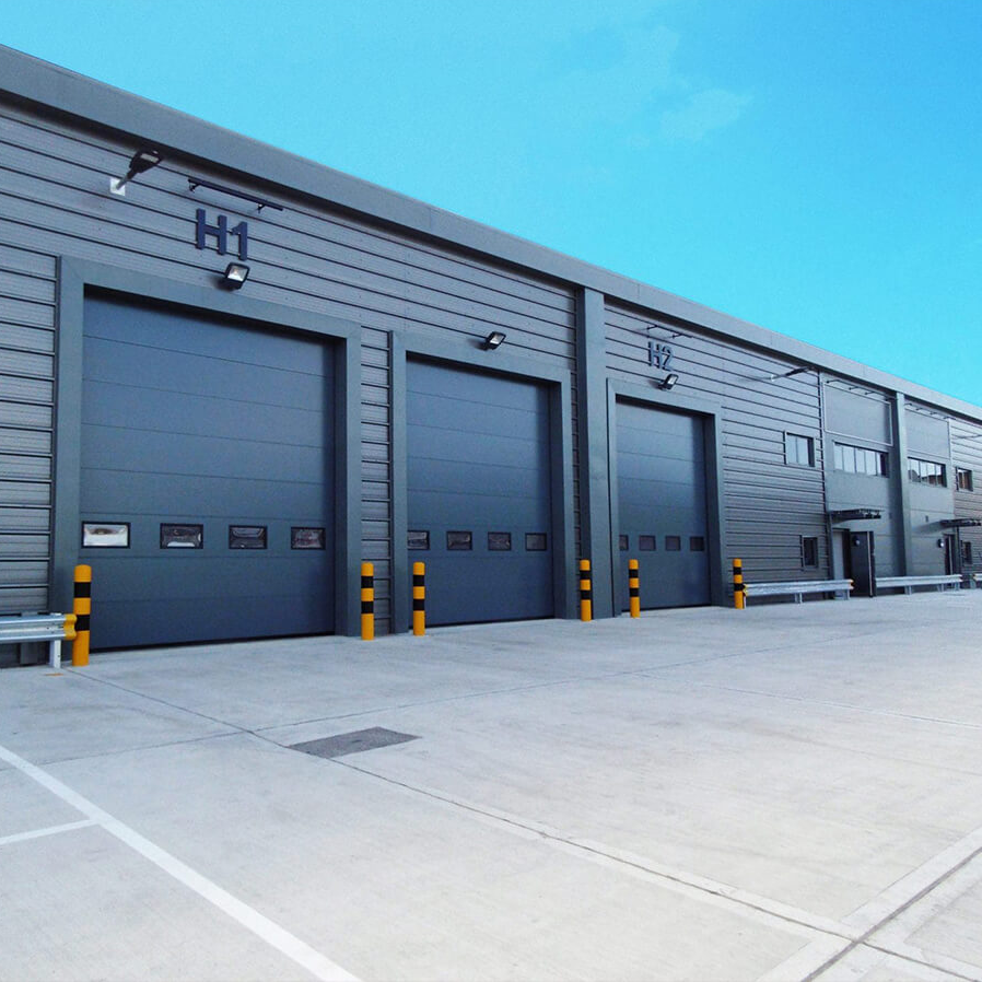 Automatic Vertical lifting Sliding Overhead Sectional Industrial Garage Warehouse Gate Door with Insulated Panel