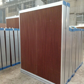 Poultry Breeding Greenhouse Cooling Evaporative Cooling Pad/ Wet Curtain With Aluminum Or Stainless Steel Frame