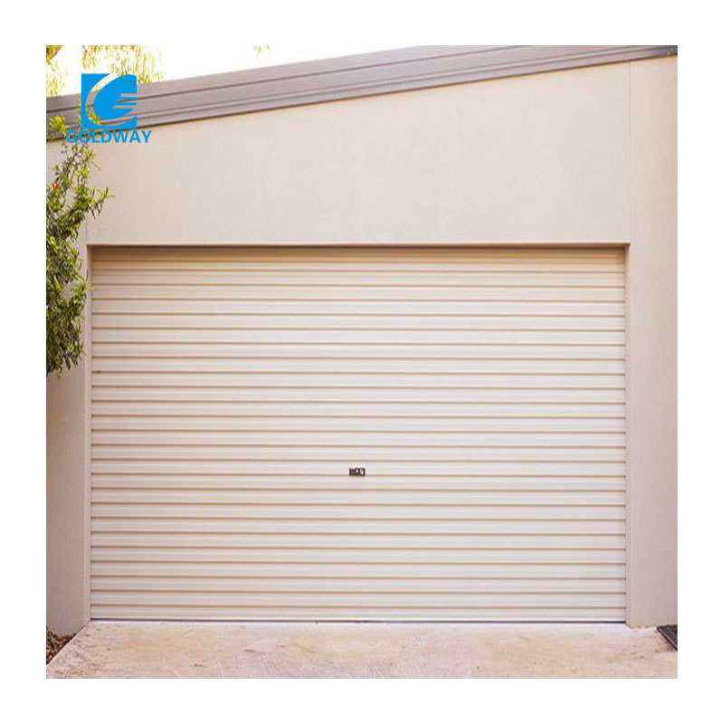 Industrial Folding Rolling Door Front Security Galvanized Steel Roller Shutter Doors