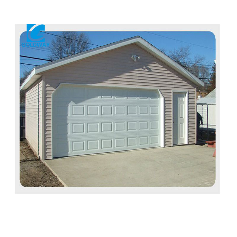 Factory Direct Sale Cheap Single Layer Skin Steel Garage Door Panel