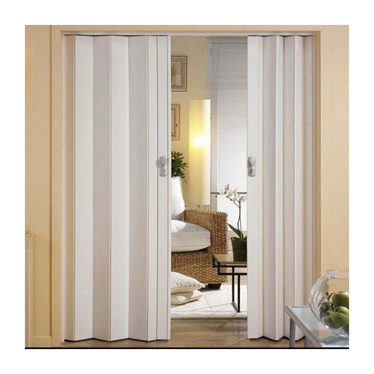 Wholesale Plastic PVC Accordion Folding Sliding Door for Shower