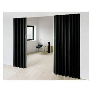 plastic soundproof pvc folding sliding doors for conference rooms