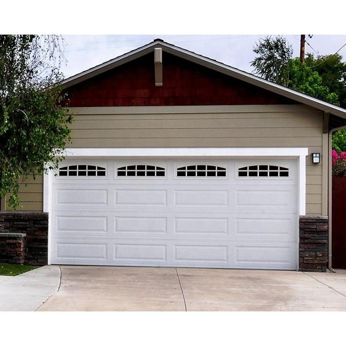 Hot Sale Can Be Customized Villa Wholesale Residential Aluminum Security Garage Door