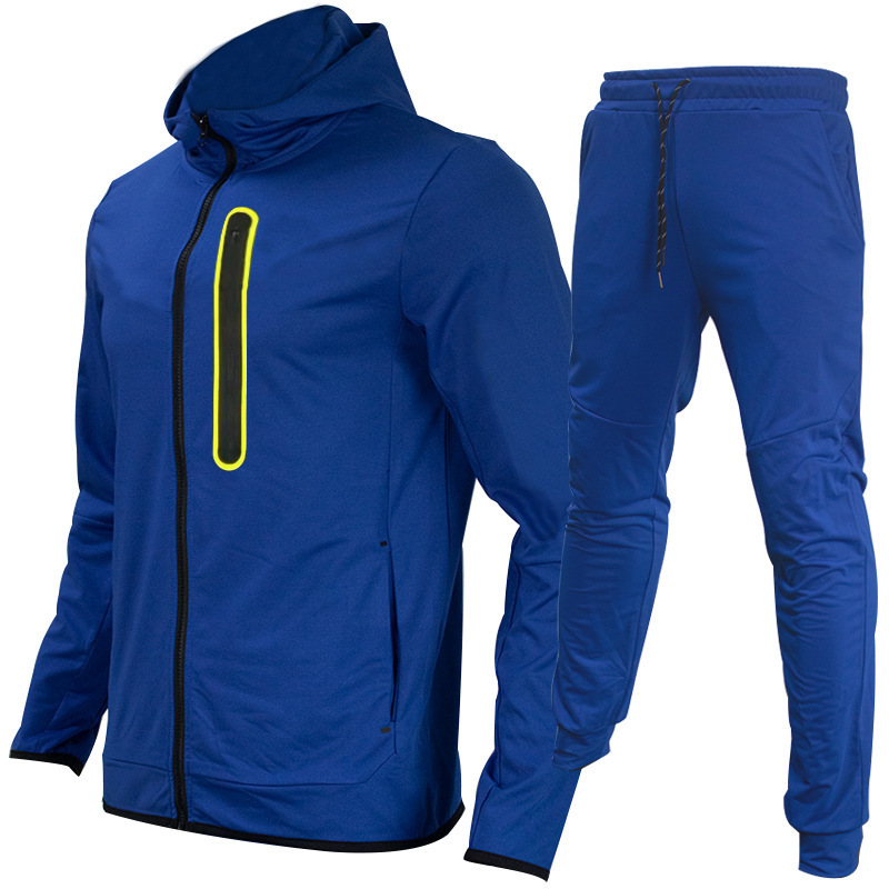 Factory Supply Men's Comfortable Breathable Hoodie Set Lightweight Tracksuits Casual Training Wear Tracksuits For Spring