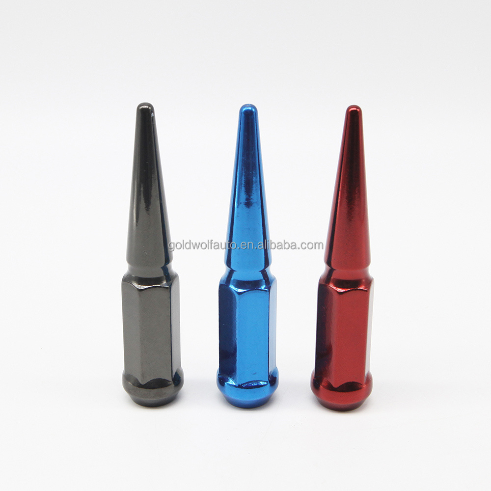 hotsale colorful spike lug nuts