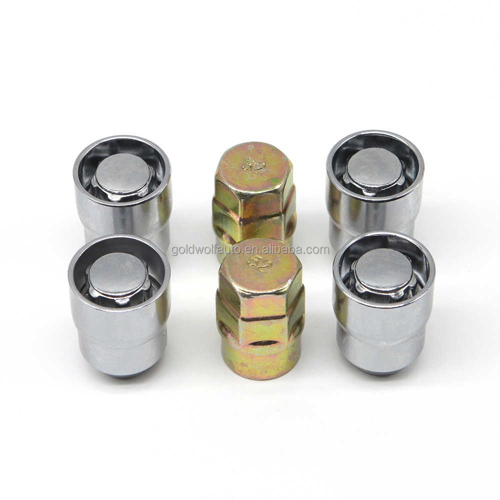 4pcs Chrome 14x1.5 Cone Seat Anti-Theft Wheel Lock Lug Nut Set with Two Key