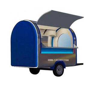 Food Carts  Mobile Trailers Food Trucks Mobile Food Trailer Pizza Dog Customized Hot Key Long Power Outdoor Packing Wheels