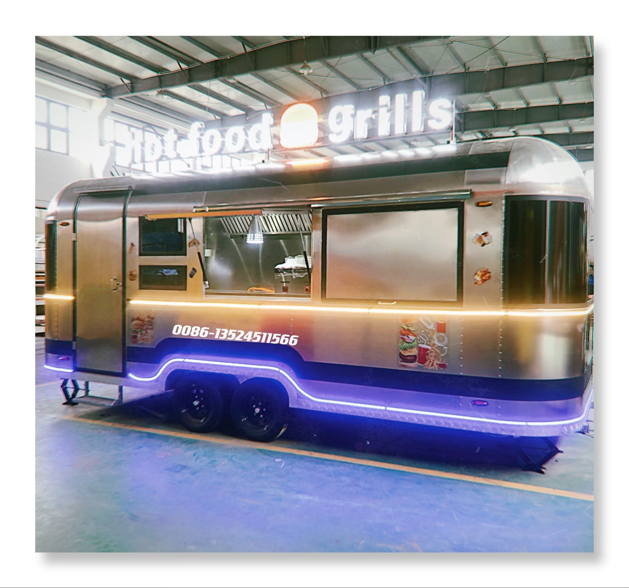 Factory Price Best selling churros van for sale/food truck fast food van/mobile spain churros trailer