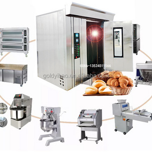 32 Tray Rotary Oven Price Gas Electric Big rotating Bakery Rotary Rack Oven Baking Loaf Bread Bakery Industrial Oven