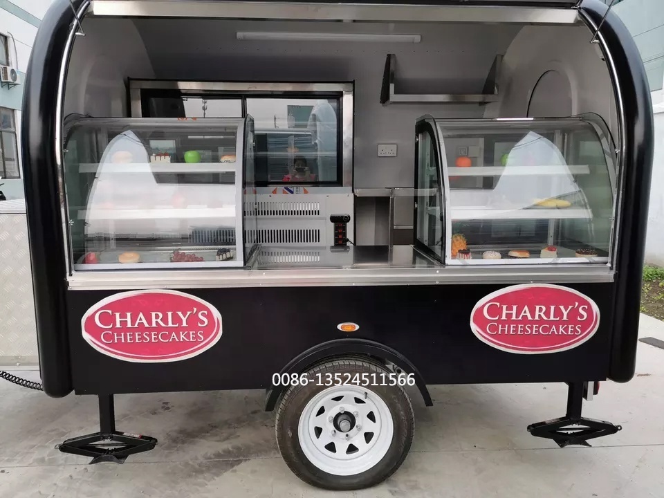 food concession trailer trailer step van electric food truck with full kitchen mobile ice cream food cart